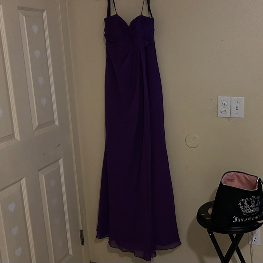 Alfred Angelo Purple Evening Gown